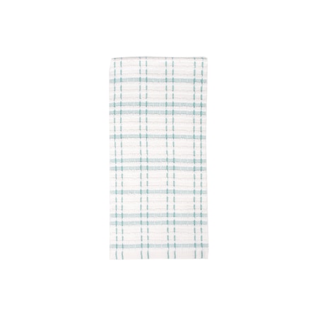 Ritz Royale Check Kitchen Towel 100% Cotton Terry Dew, PK12 13066